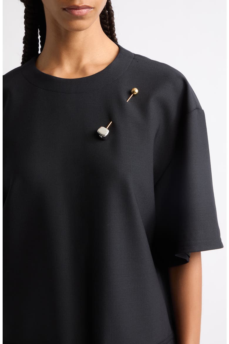 Stick Pin, Alternate, color, GOLD NIKEL