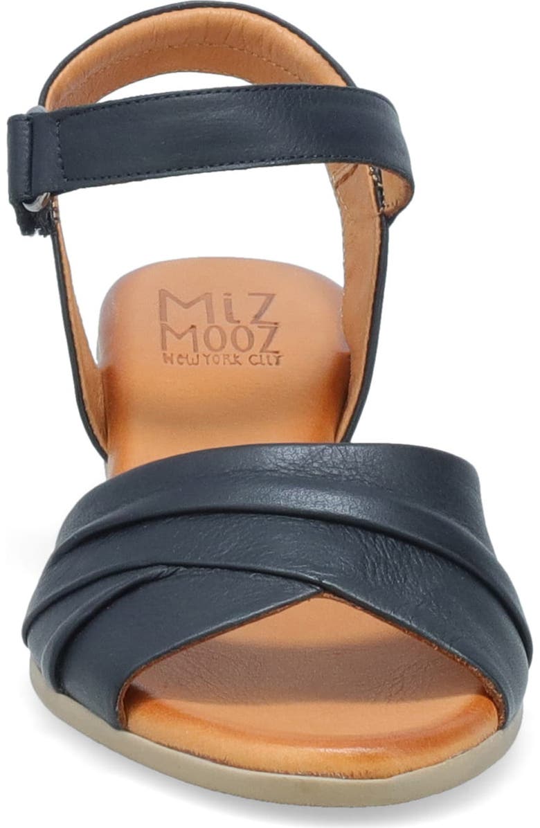 Miz Mooz Kacie Ankle Strap Sandal, Alternate, color, Black