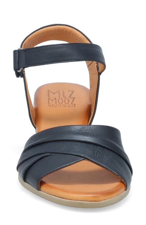 Miz Mooz Kacie Ankle Strap Sandal In Black