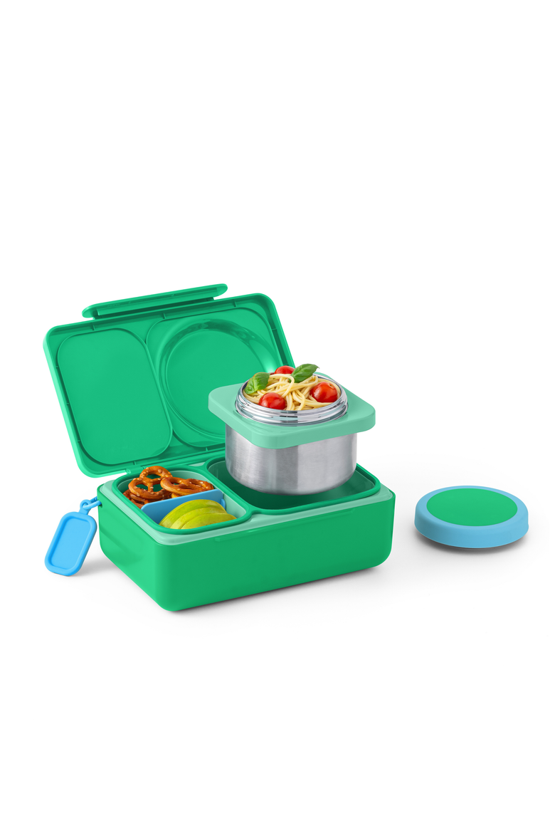 OmieBox UP Bento Box for Older Kids, Main, color, Jade Green