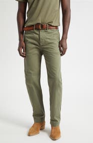 Double RL Officer Cotton Twill Chinos