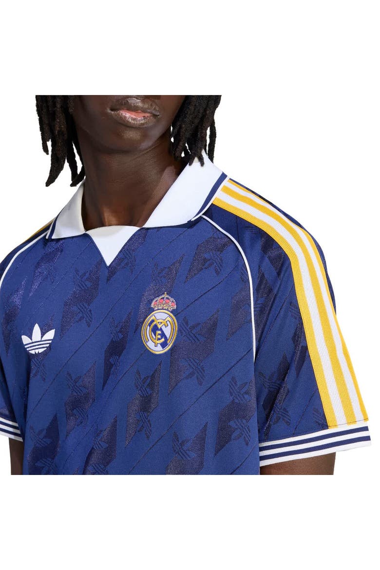 Men's adidas Originals  Navy Real Madrid Culturewear Jersey, Alternate, color, Navy