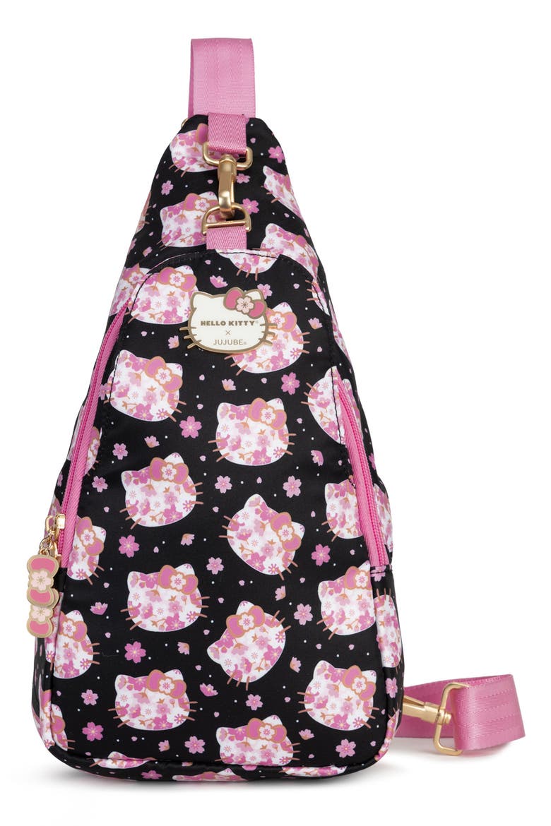 tokidoki Crossbody Sling Bag, Main, color, CHERRY BLOSSOMS