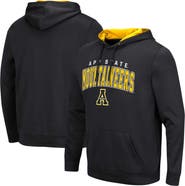 COLOSSEUM Men's Colosseum Black Appalachian State Mountaineers Resistance Pullover Hoodie