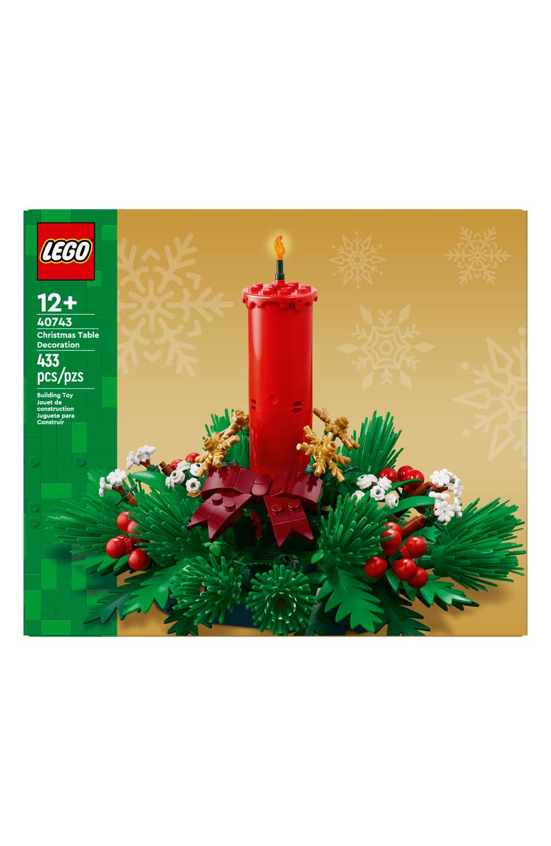 LEGO<sup>®</sup> 12+ Christmas Table Decoration - 40743, Main, color, 