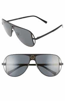 Versace 57mm Pilot Aviator Sunglasses