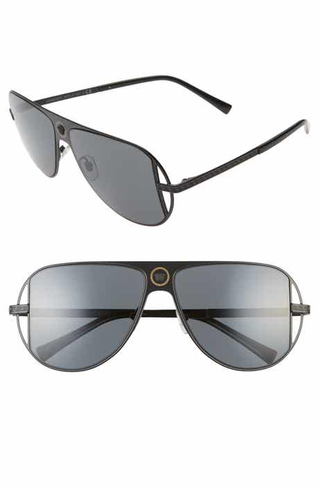 Versace 57mm Pilot Aviator Sunglasses
