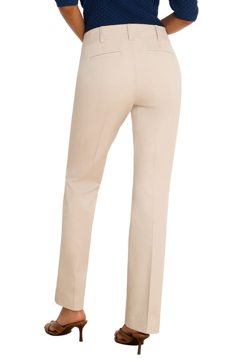 Plaza Slim Fit Bootcut Pants, Alternate, color, MACADAMIA