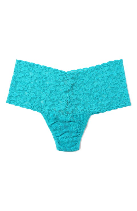 Retro High Waist Thong
