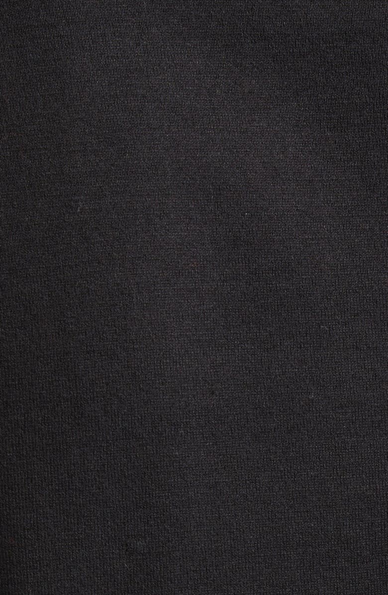 Dolce&Gabbana Logo Plate Crop Top, Alternate, color, N0000 Black