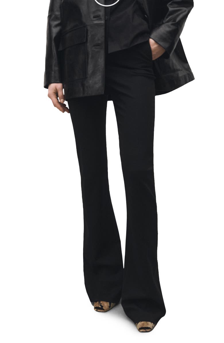 MANGO High Waist Pants, Main, color, 