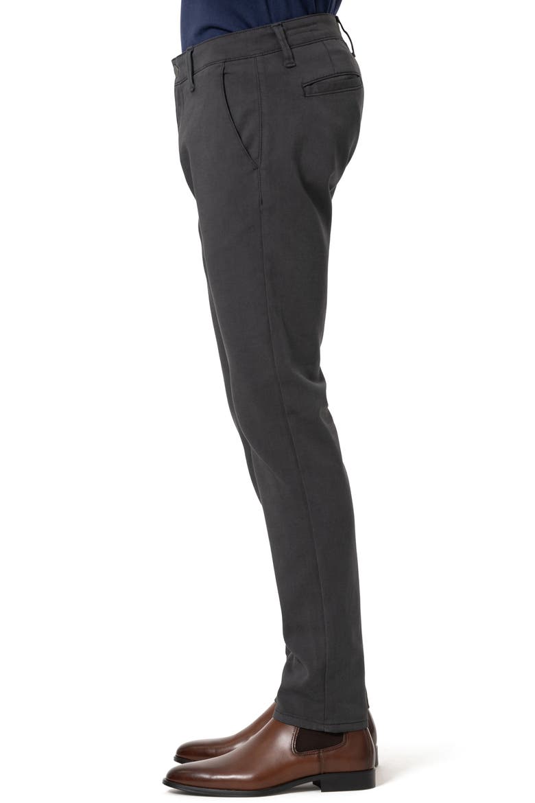 Verona Slim Fit Chinos, Alternate, color, DARK GREY HIGH-FLYER