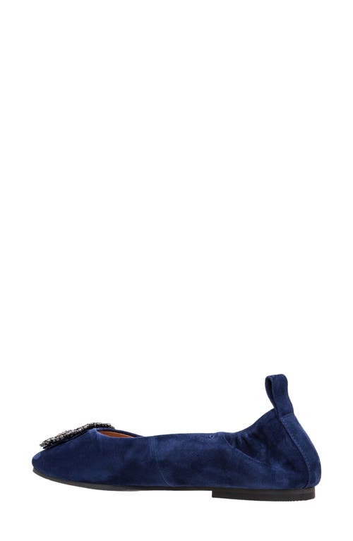 Linea Paolo Mina Flat In Navy