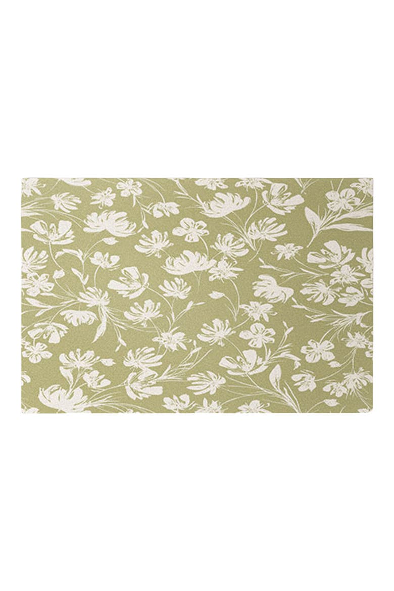 Gabriela Fuente Martinez Welcome Door Mat, Main, color, GREEN