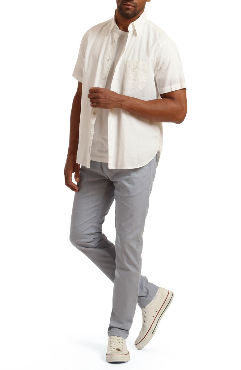 Mavi Jeans Johnny Slim Fit Chinos, Alternate, color, Navy Chambray