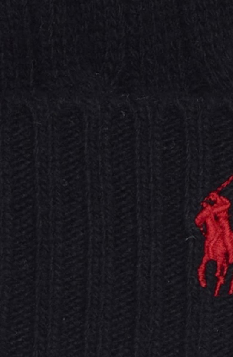 Polo Ralph Lauren Classic Cable Beanie Polo Ralph Lauren, Alternate, color, Black Black