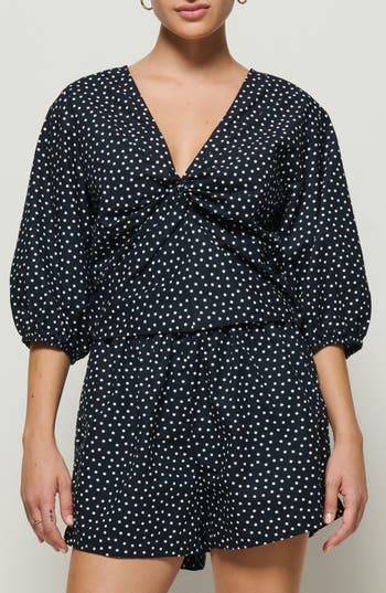 Nation Ltd Celeste Puff Sleeve Top