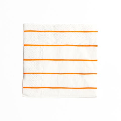 Frenchie Striped Petite Napkins
