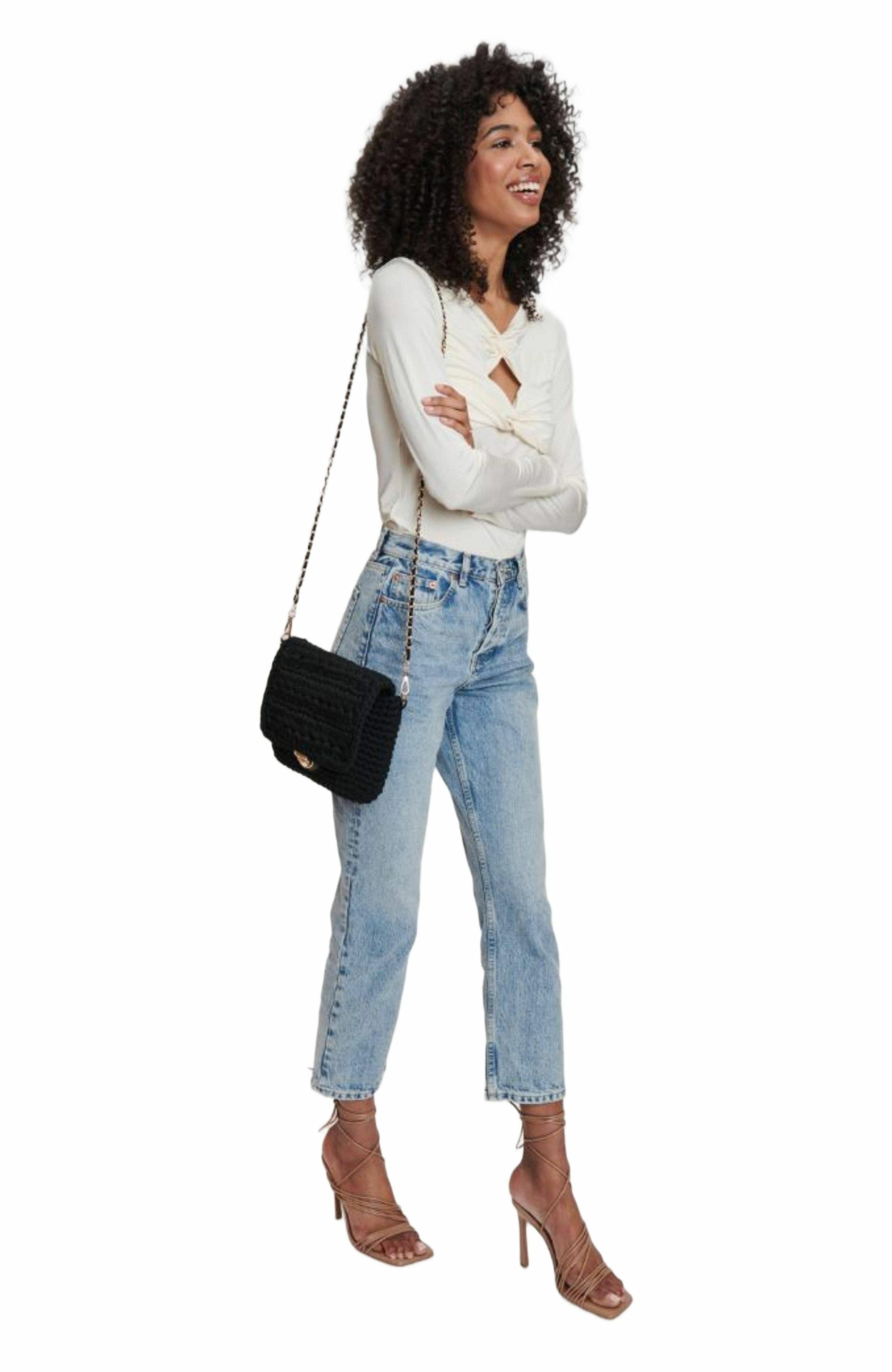 MODA LUXE Annalise Crossbody, Alternate, color, Black