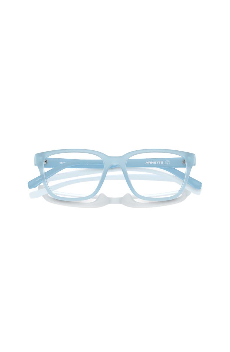 ARNETTE 52mm Square optical glasses, Alternate, color, Blue