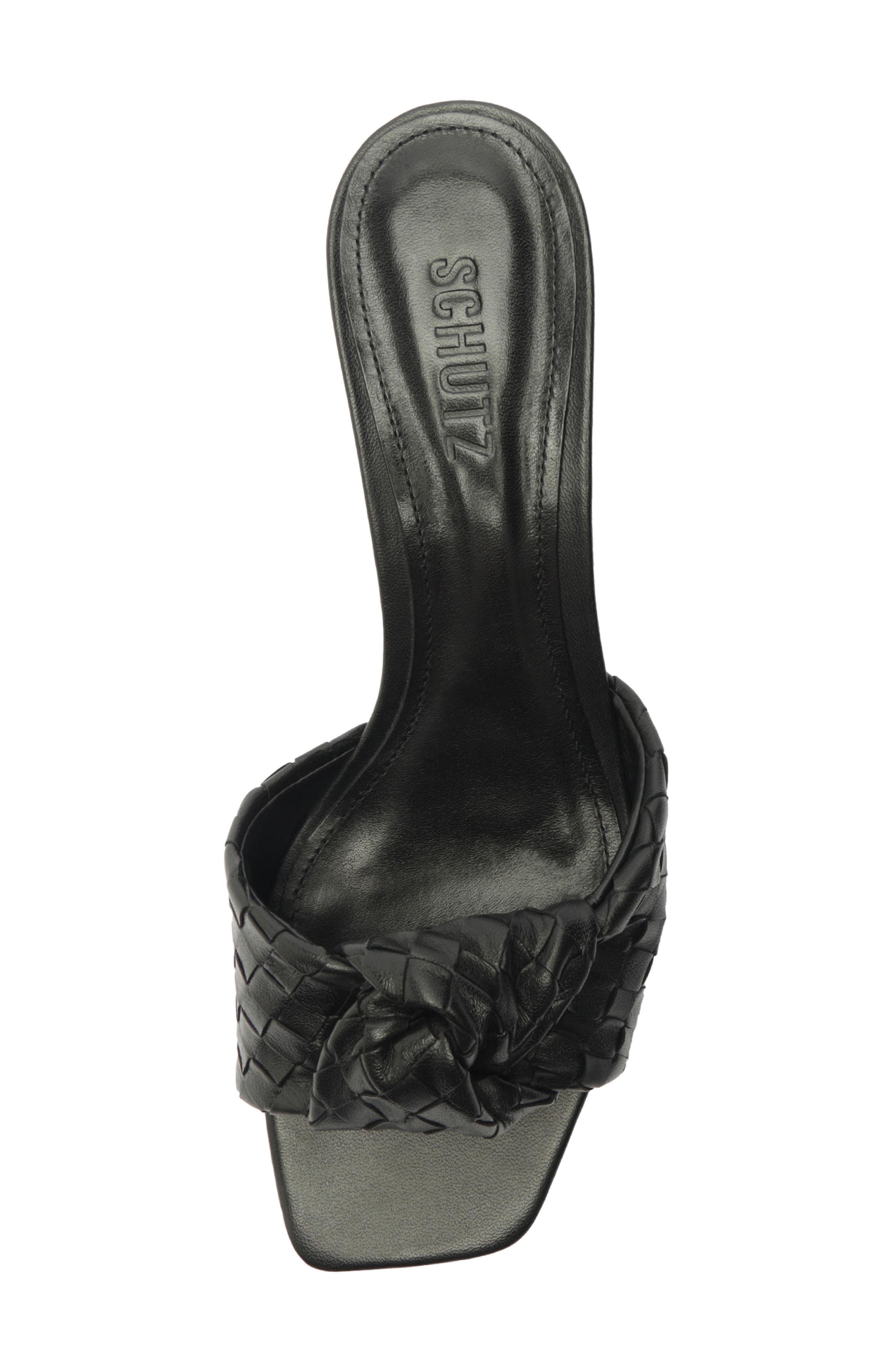 Schutz Kareena Knot Slide Sandal, Alternate, color, 