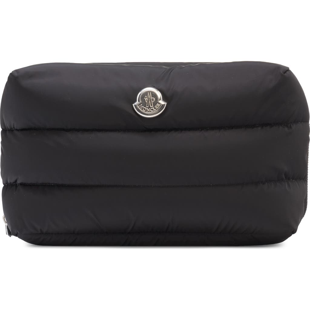 Moncler Caradoc Quilted Nylon Cosmetics Case In Black