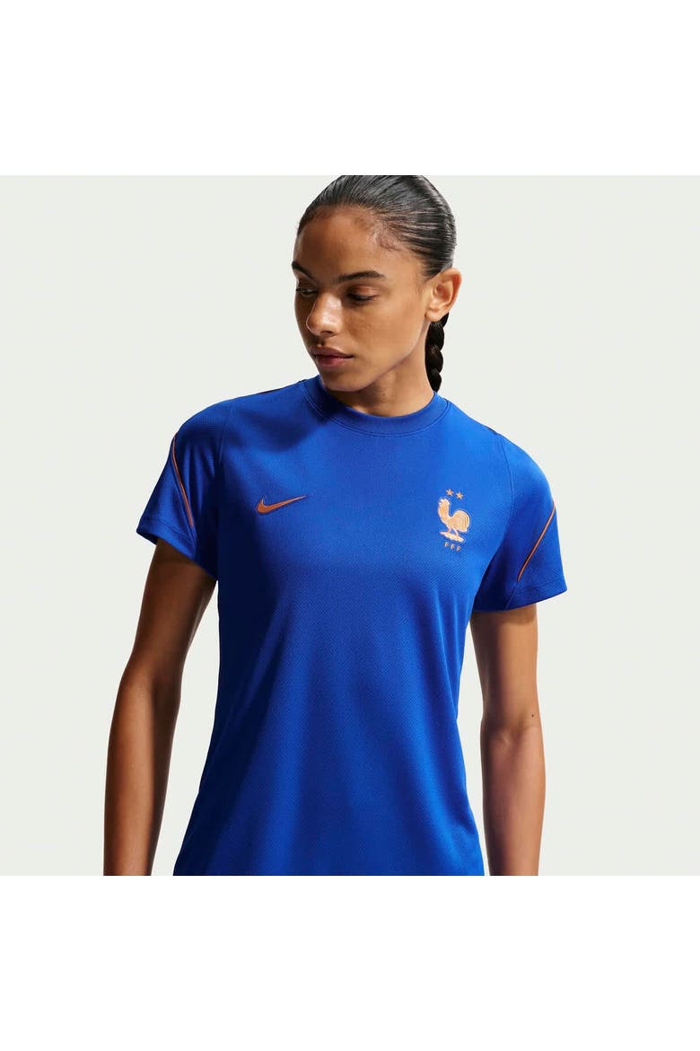 Women's Nike Blue France National Team 2026 Strike Dri-FIT Top, Alternate, color, Blue