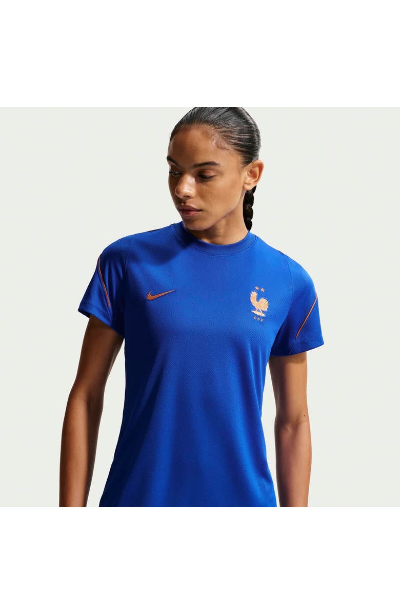 Nike Women's Nike Blue France National Team 2026 Strike Dri-FIT Top, Alternate, color, Blue