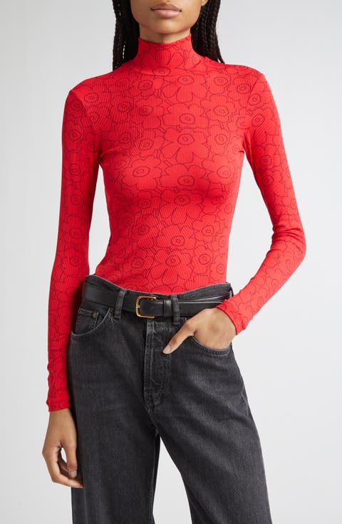 トップス marimekko Vintage Marimekko Polka Dots Women's Top Long Sleeves Size