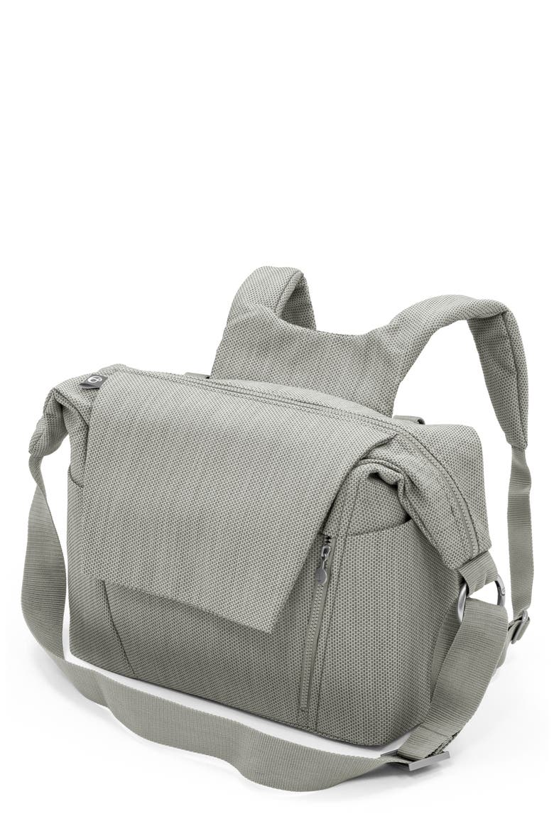 Convertible Diaper Bag, Main, color, BRUSHED GREY