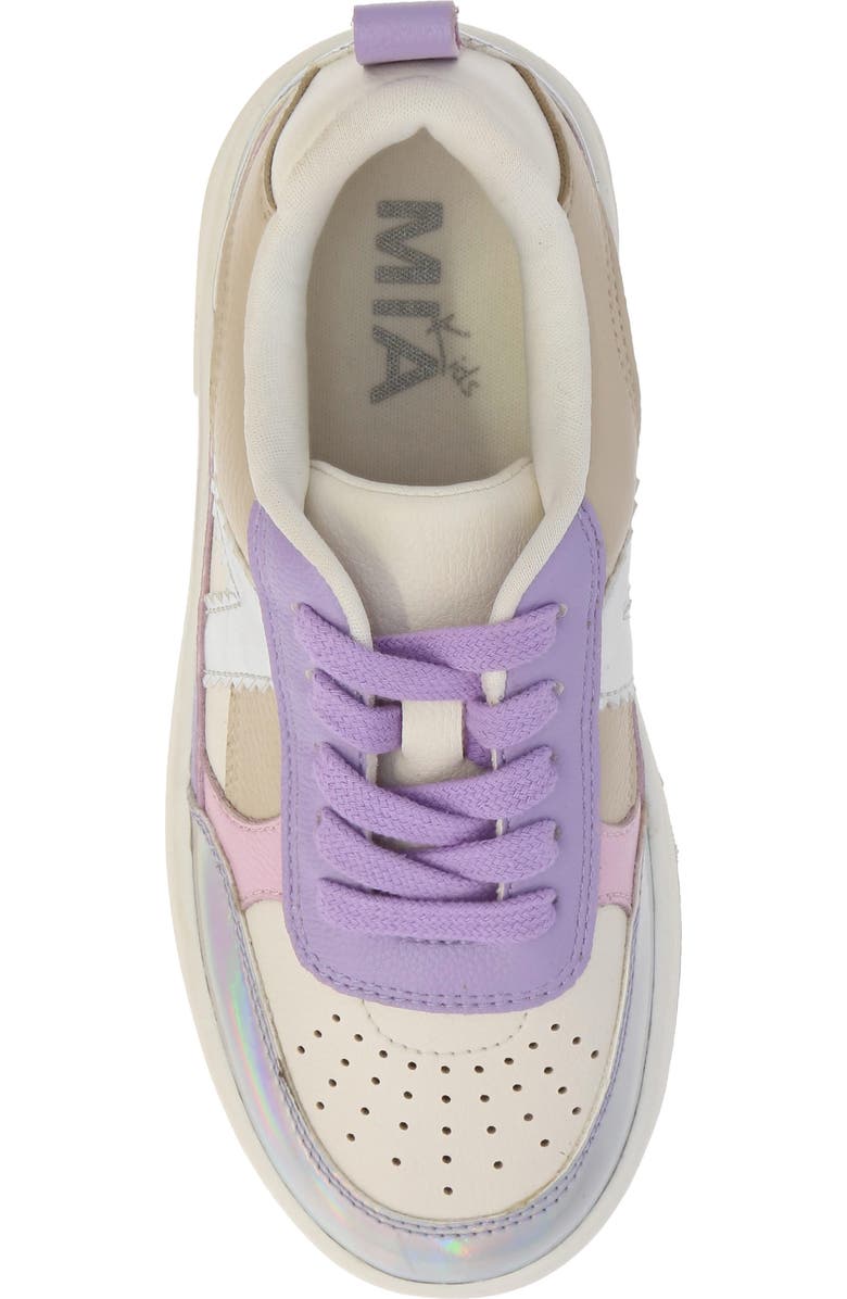 MIA Kids' Sierrha Sneaker, Alternate, color, Lavander/ Off White