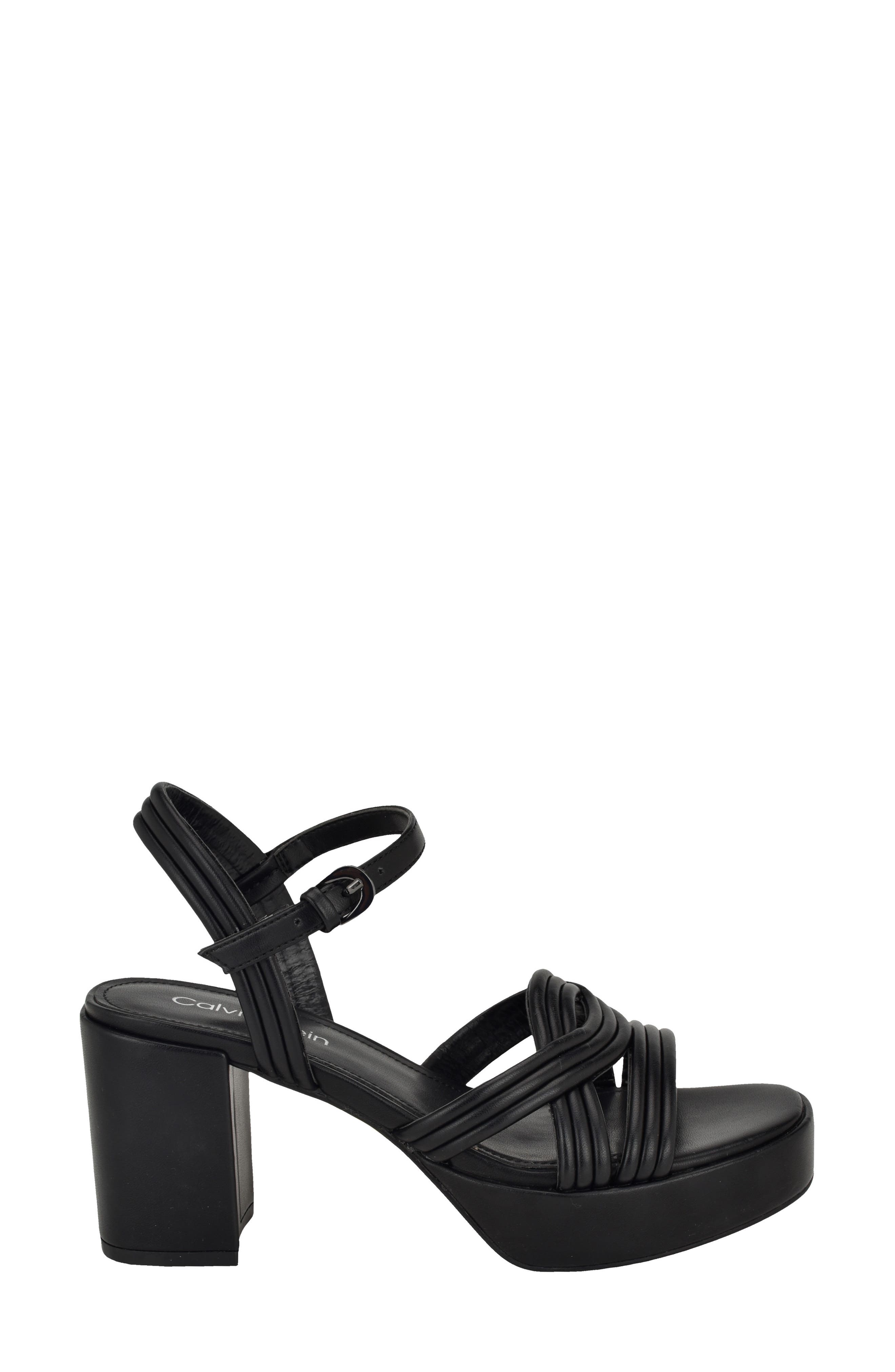 Calvin Klein Lailly Platform Sandal, Alternate, color, 