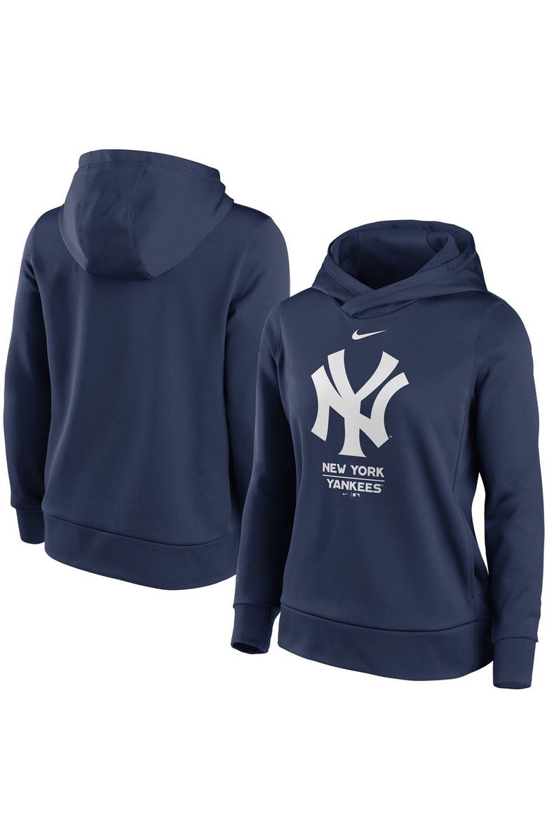 Nike Women's Nike Navy New York Yankees Alternate Logo Performance Pullover Hoodie, Main, color,
