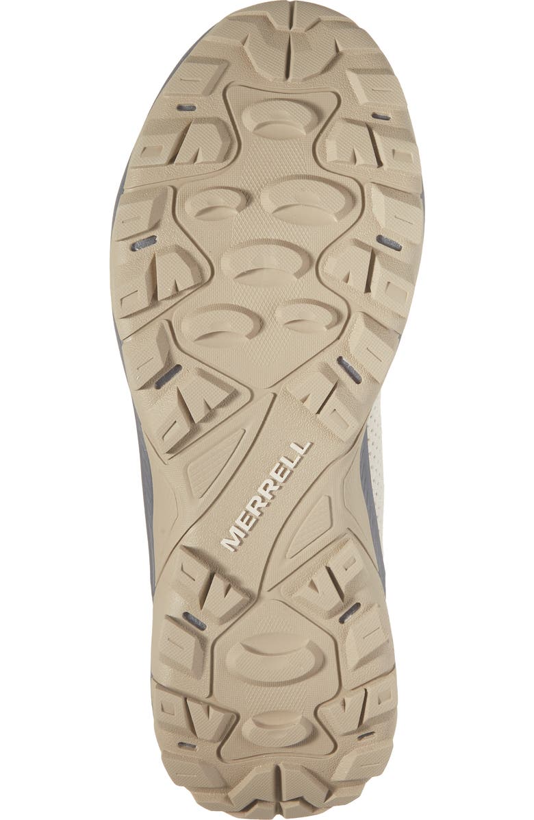 Merrell Tempo Sol Waterproof Mid Top Hiking Boot, Alternate, color, Stucco/ Comet