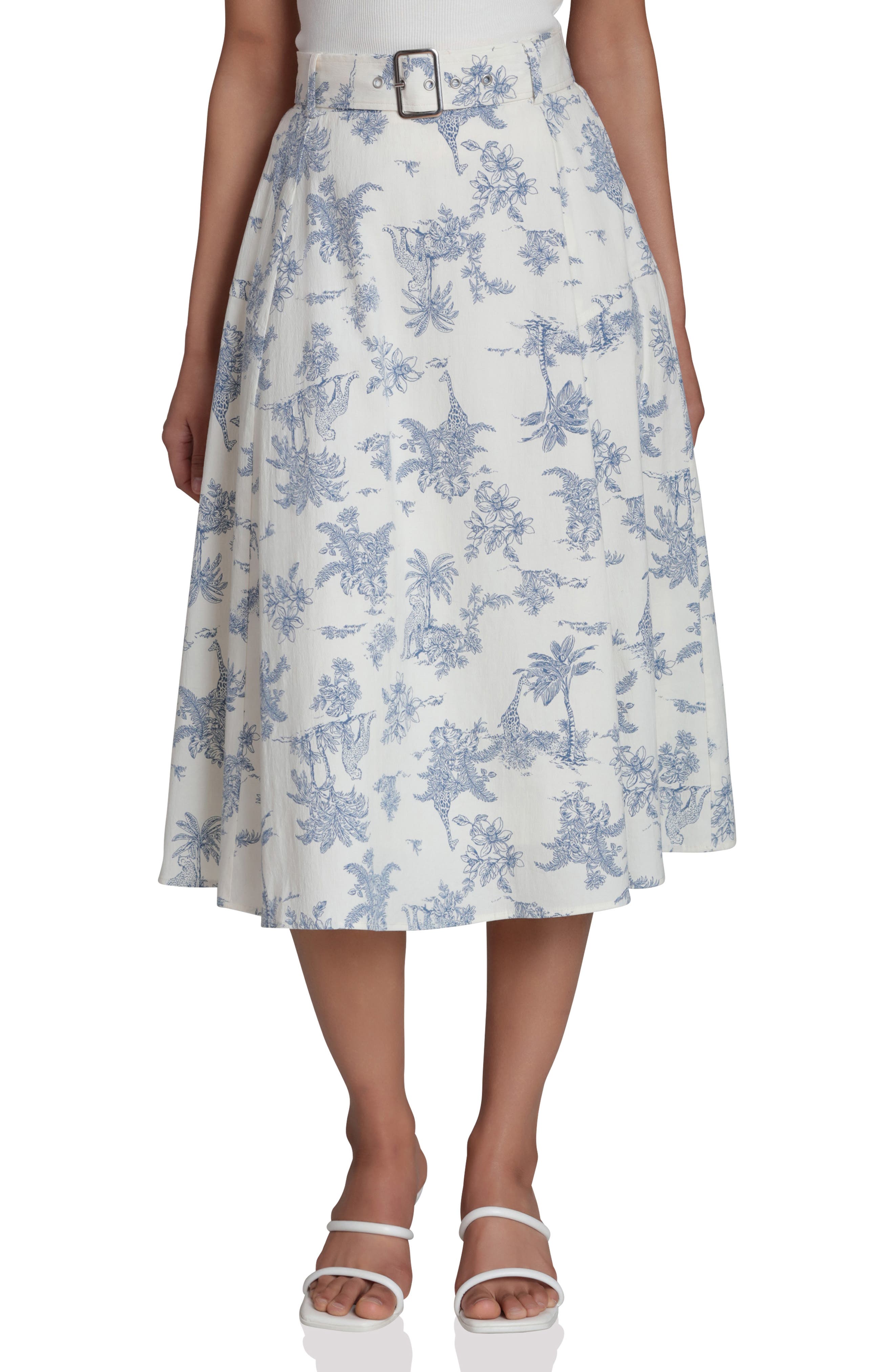 Belted Midi Skirt - image 3