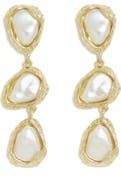 Petit Moments Heights Faux Pearl Drop Earrings