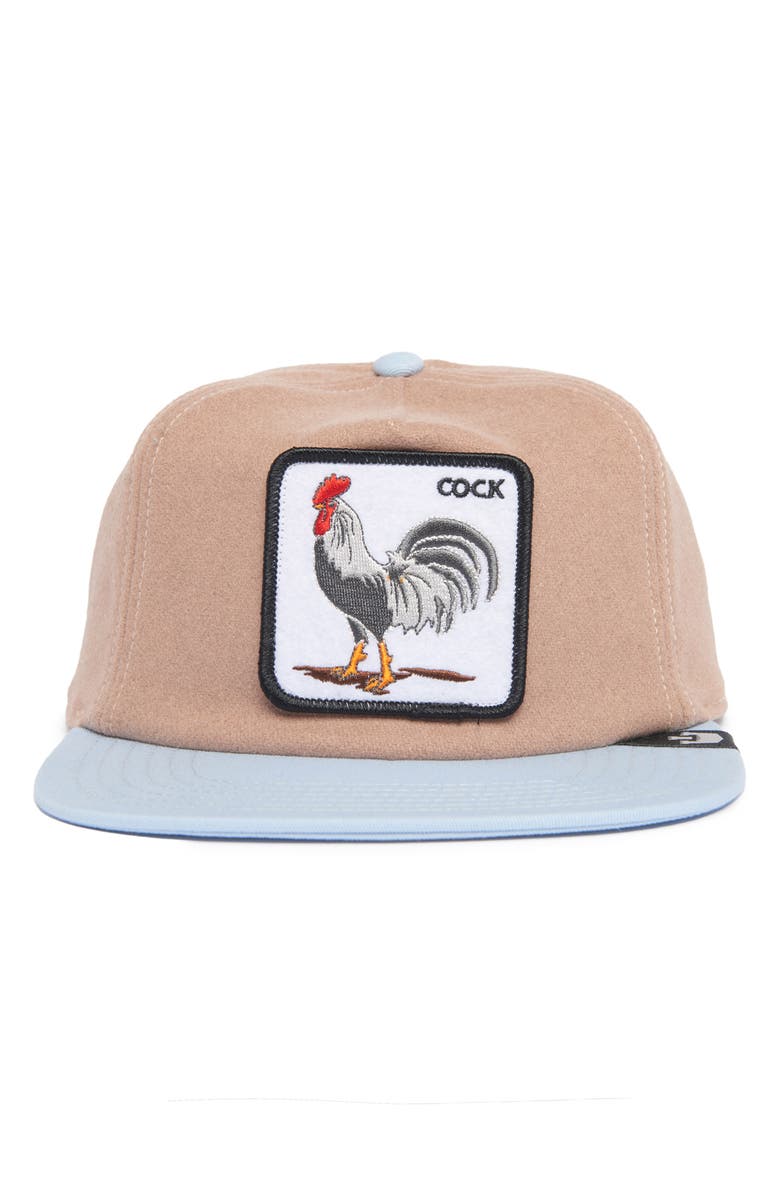 Goorin Bros. Free Range Patch Trucker Hat, Alternate, color, Tan