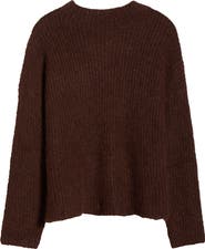 All in Favor Mock Neck Sweater