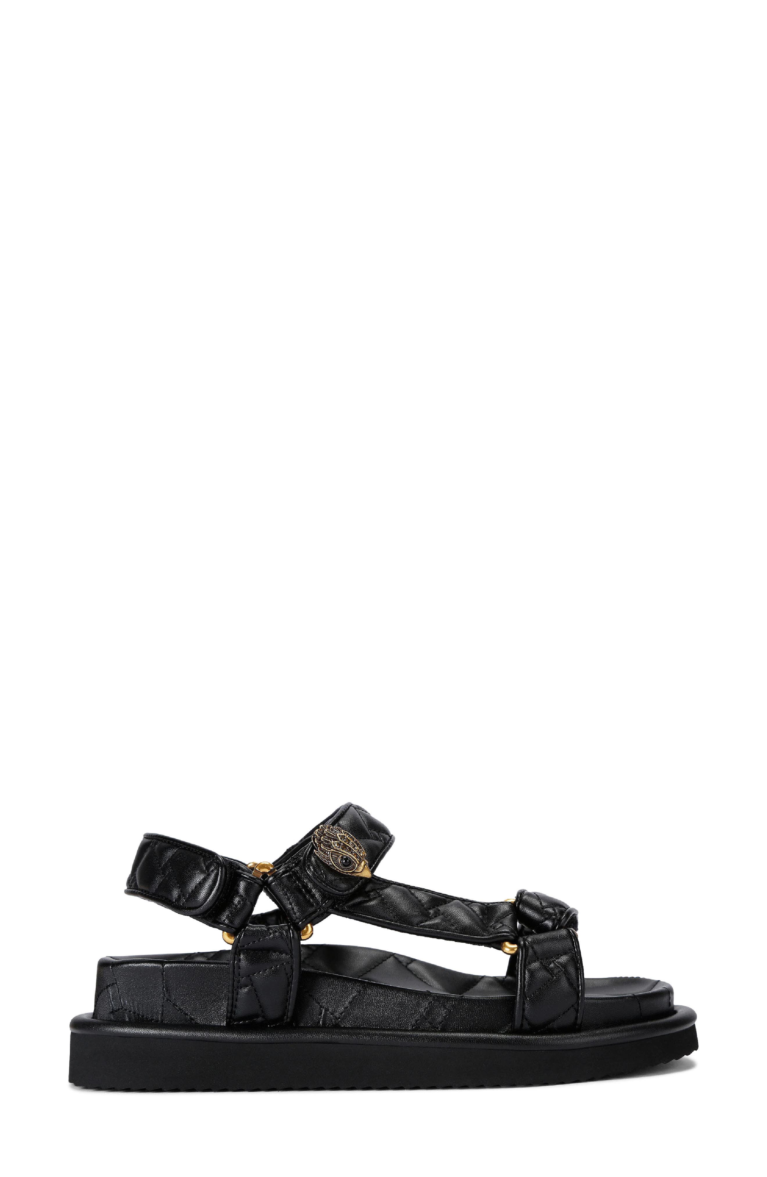 Kurt Geiger London Orson Slingback Sandal, Main, color, Black