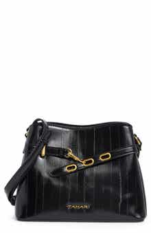 Holden Faux Eel Crossbody Bag