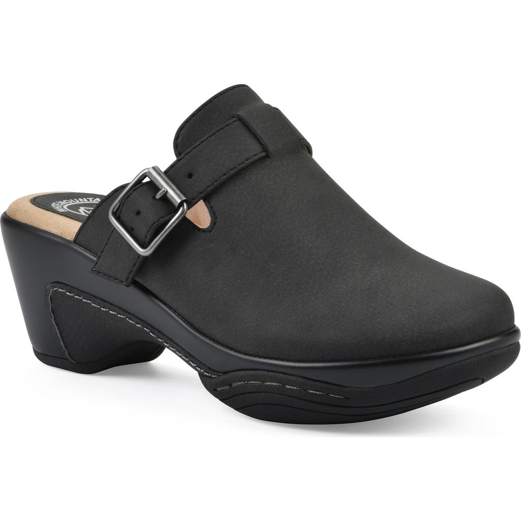 White Mountain Footwear Viewed Mule In Animal Print