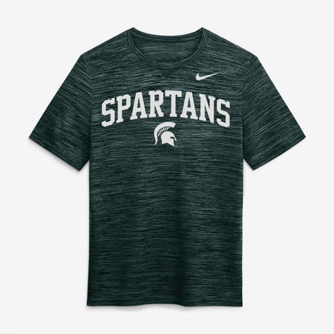Men's Nike  Green Michigan State Spartans Primetime Arch Logo Velocity Dri-FIT T-Shirt