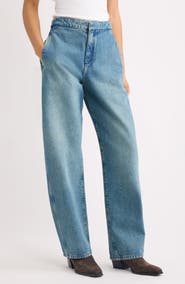 rag & bone Vito High Waist Wide Leg Pants