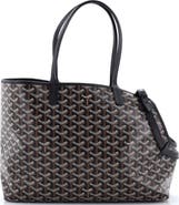Pre-Owned Goyard Chien Gris Pet Carrier Tote Coated Canvas