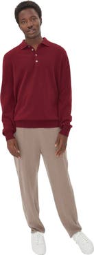 Gobi Cashmere Polo Neck Sweater