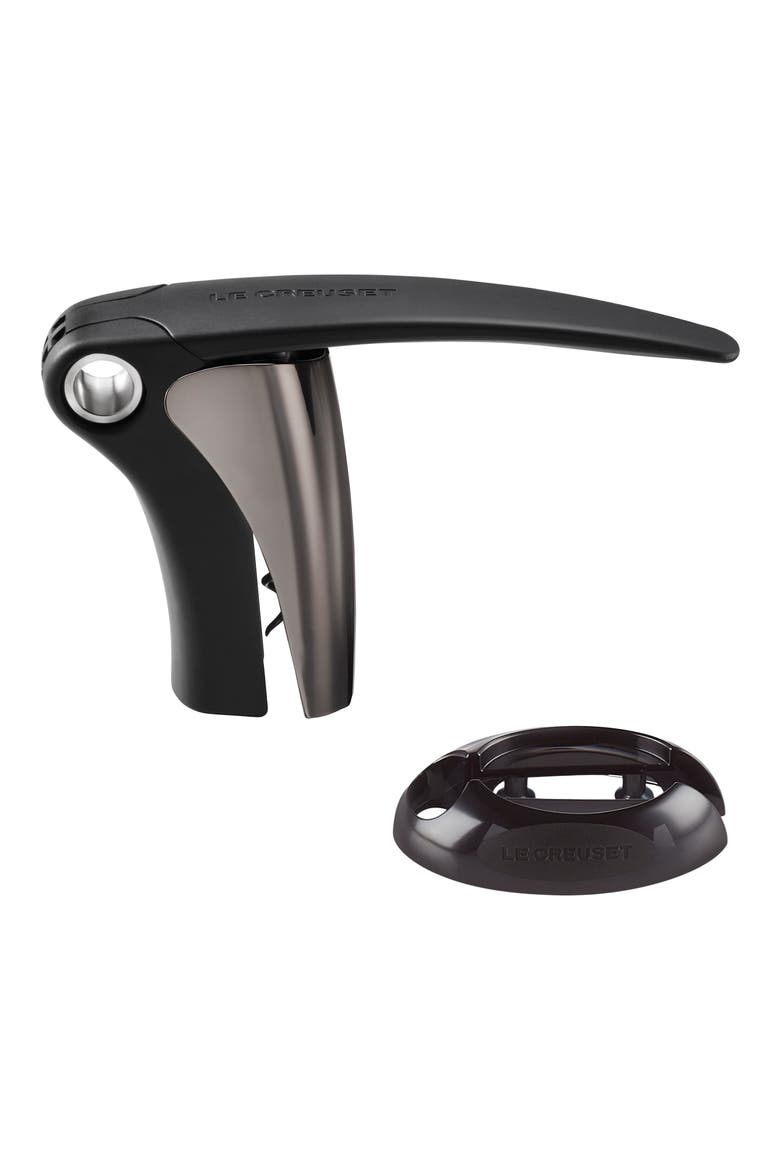 Compact Lever Wine Tool Set, Main, color, BLACK NICKEL