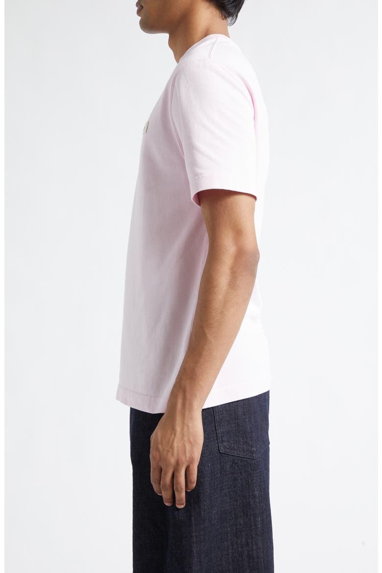 Le T-Shirt Gros Grain Cotton T-Shirt, Alternate, color, PINK 2