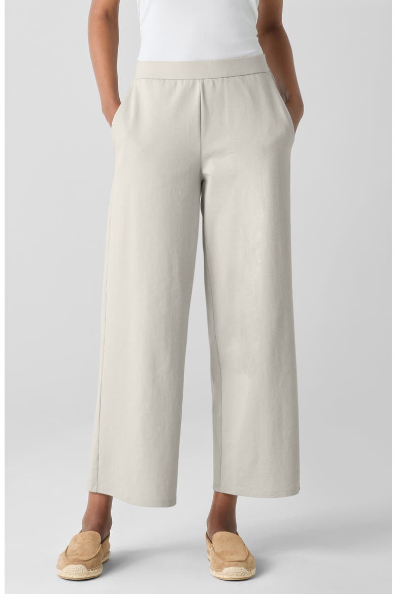 Ankle Wide Leg Pants, Main, color, CHALK