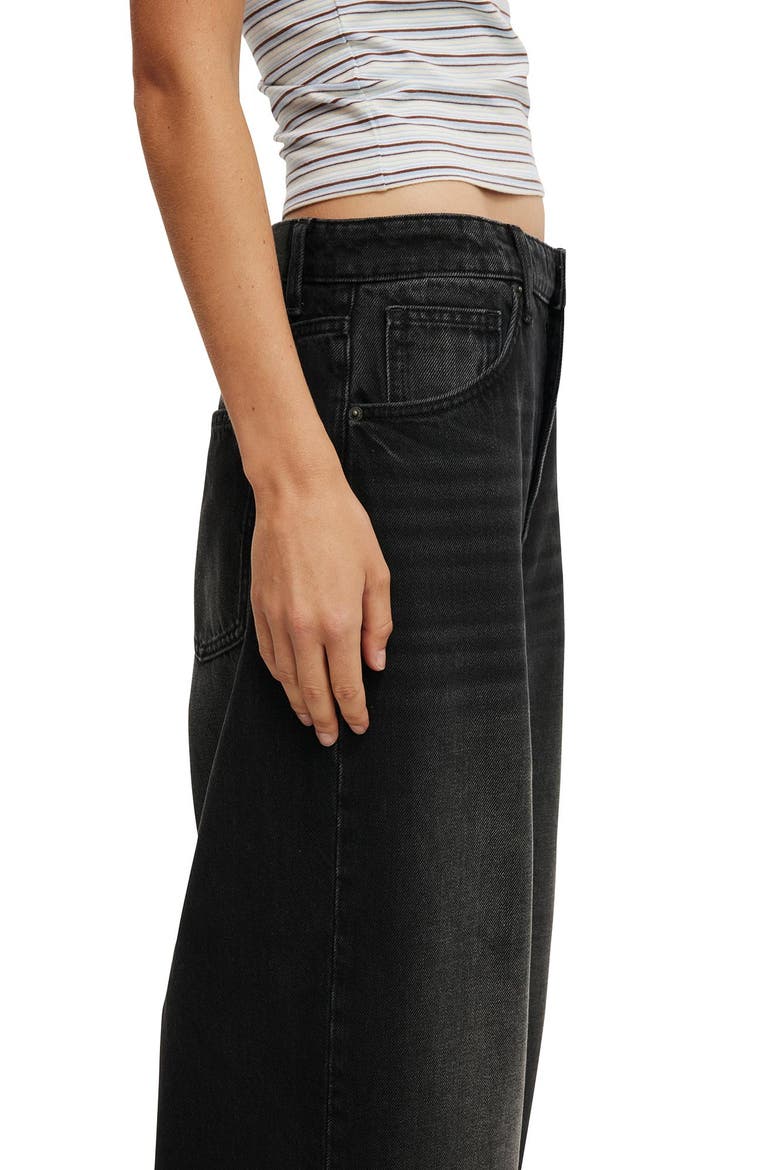Women's Boyfriend Super Baggy Jean, Alternate, color, Y2k Washed Black
