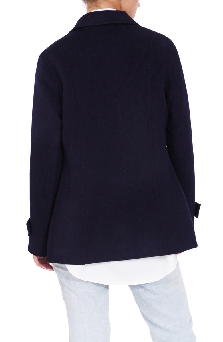 Belle & Bloom Forget You Wool Blend Military Peacoat, Alternate, color,